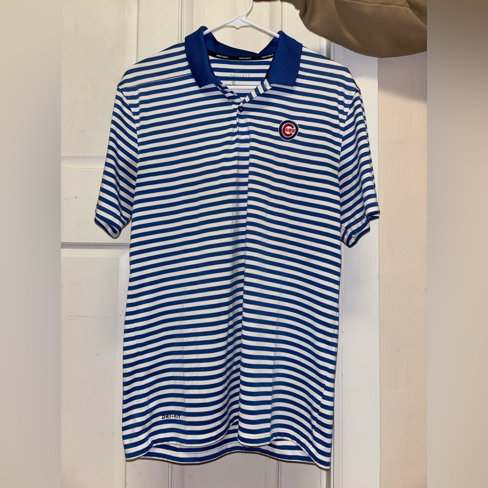 Men’s Dri-Fit Nike Chicago Cubs Polo